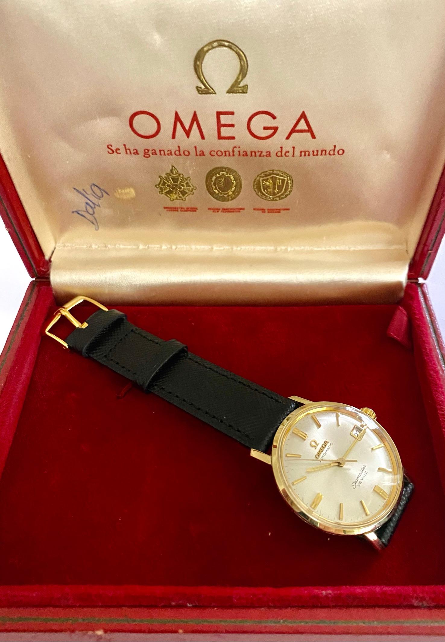 Omega Seamaster de Ville Steel/Gold-Plated Automatic Watch 1964, CD 166.020 3
