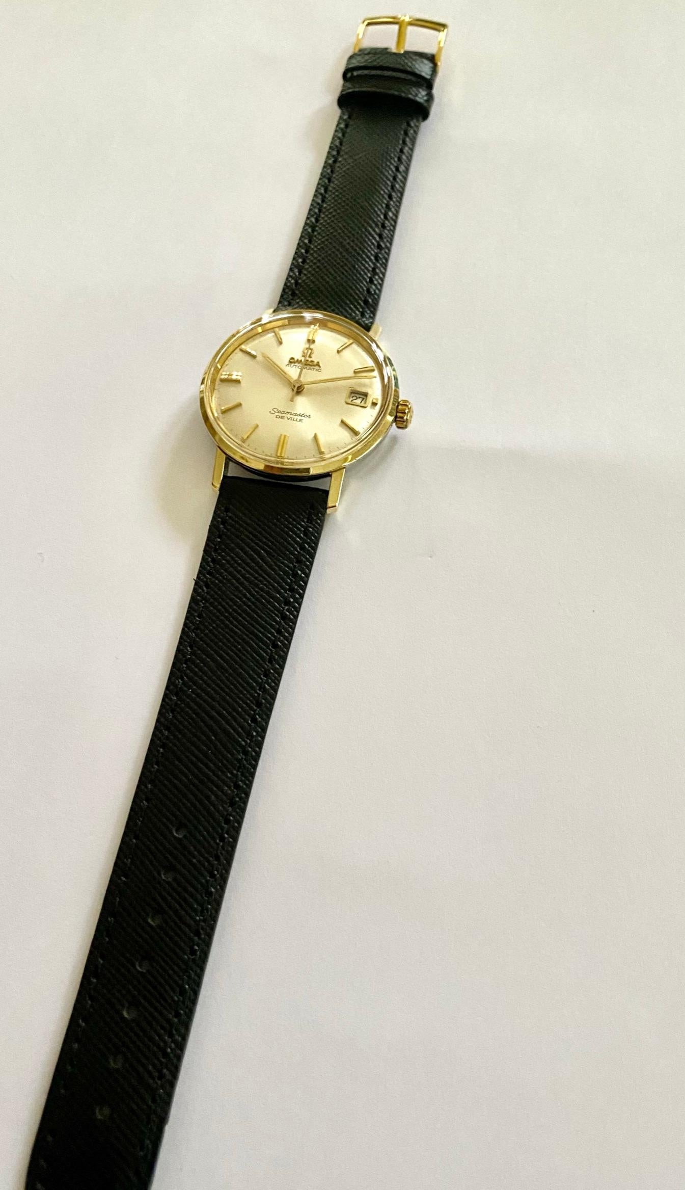 Omega Seamaster de Ville Steel/Gold-Plated Automatic Watch 1964, CD 166.020 2
