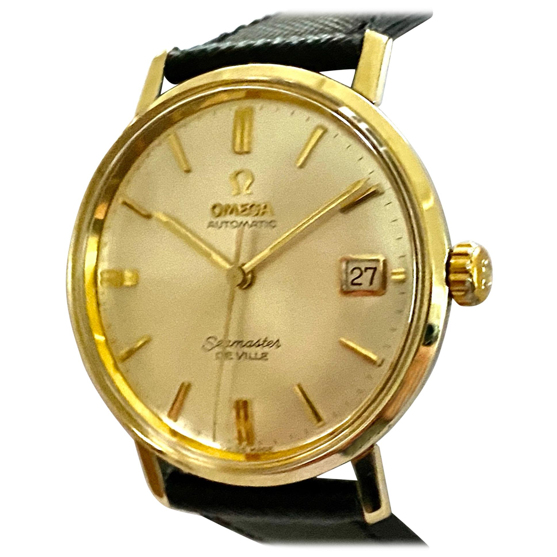 Omega Seamaster de Ville Steel/Gold-Plated Automatic Watch 1964, CD 166.020