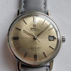 Omega Seamaster DeVille 166.020 35mm Mens 1960s Vintage Automatic w Date RA722