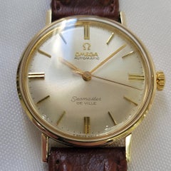 Omega Seamaster DeVille 1960s Mens 34mm Gold Capped Automatic RA752