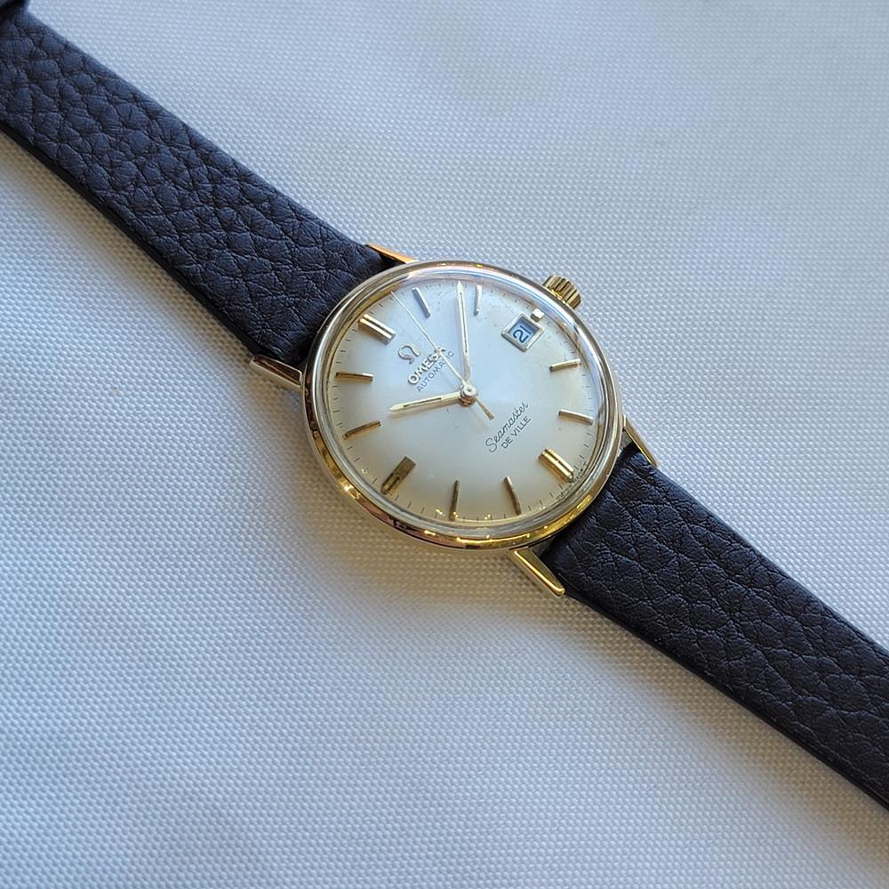 Omega Seamaster DeVille 1960s Mens 34mm Gold Capped Automatic w
