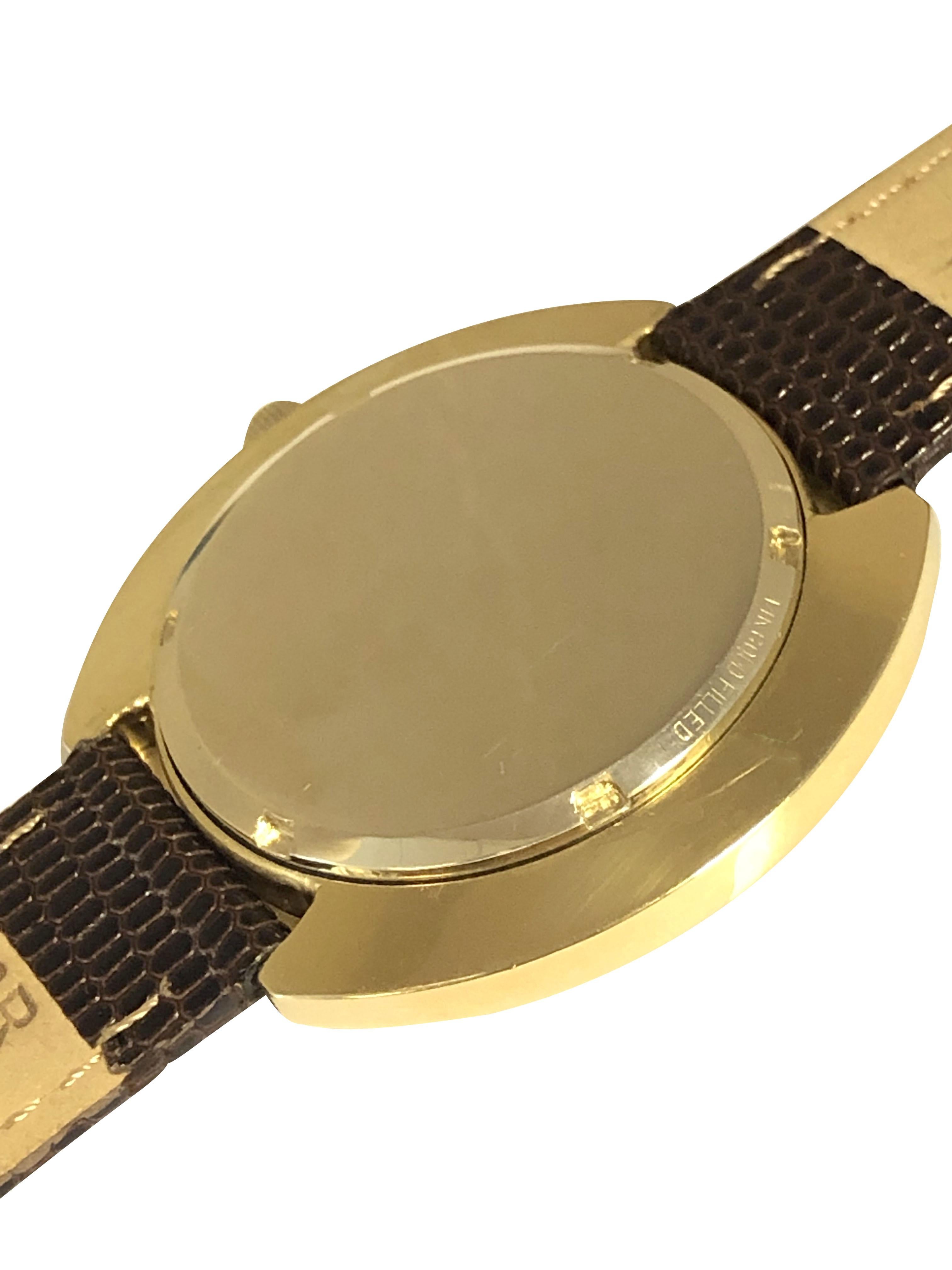 Omega Seamaster Deville Automatic Jumbo Vintage Wrist Watch In Excellent Condition In Chicago, IL