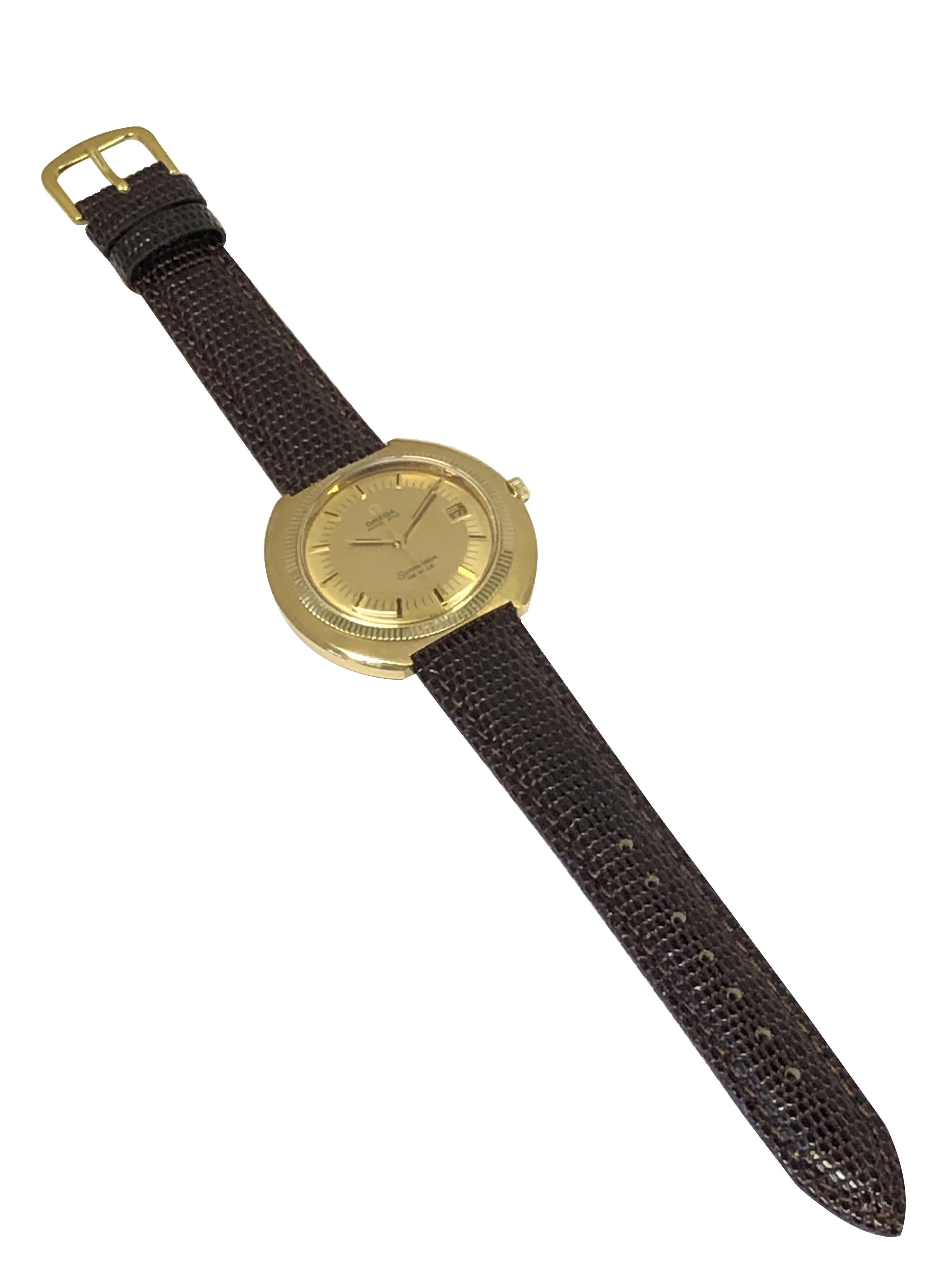 Omega Seamaster Deville Automatic Jumbo Vintage Wrist Watch 2