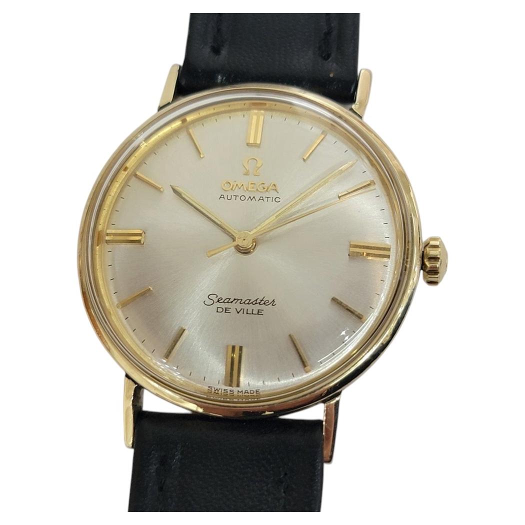 Omega Seamaster DeVille Mens 1960s 34mm Gold Capped Automatic RA723