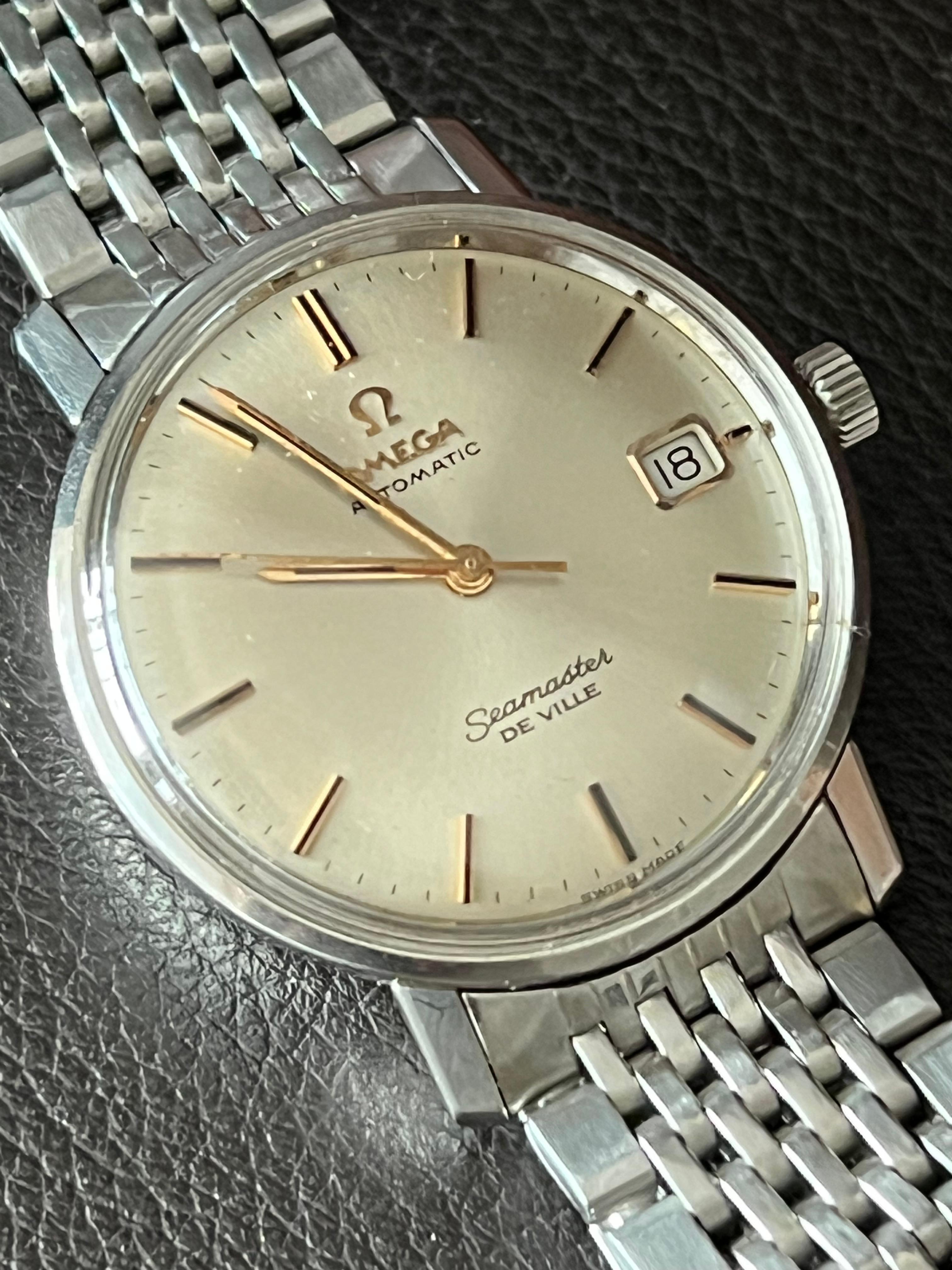 Omega Seamaster Deville With Date ca' 1960's For Sale 5