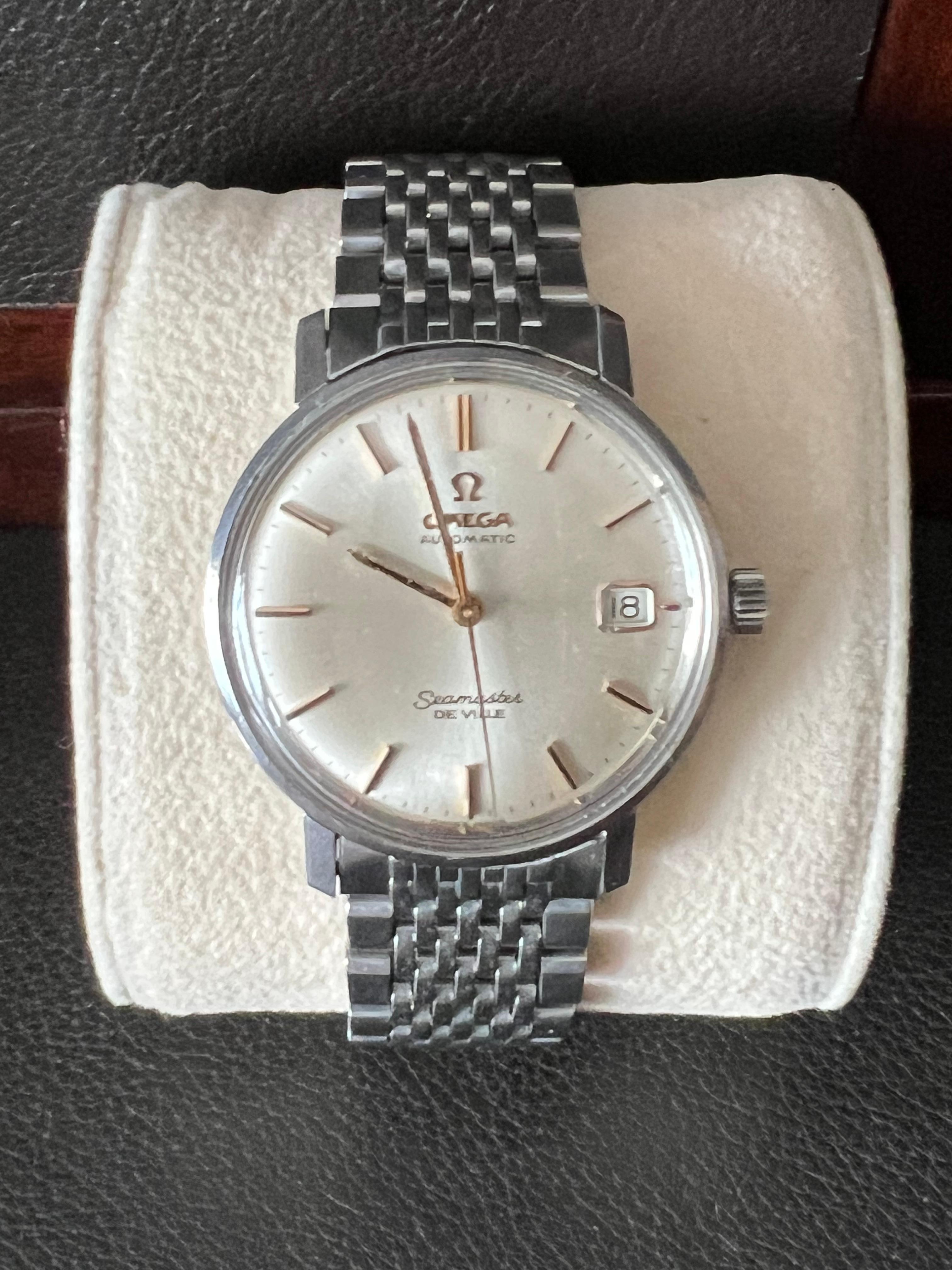 Omega Seamaster Deville With Date ca' 1960's For Sale 6