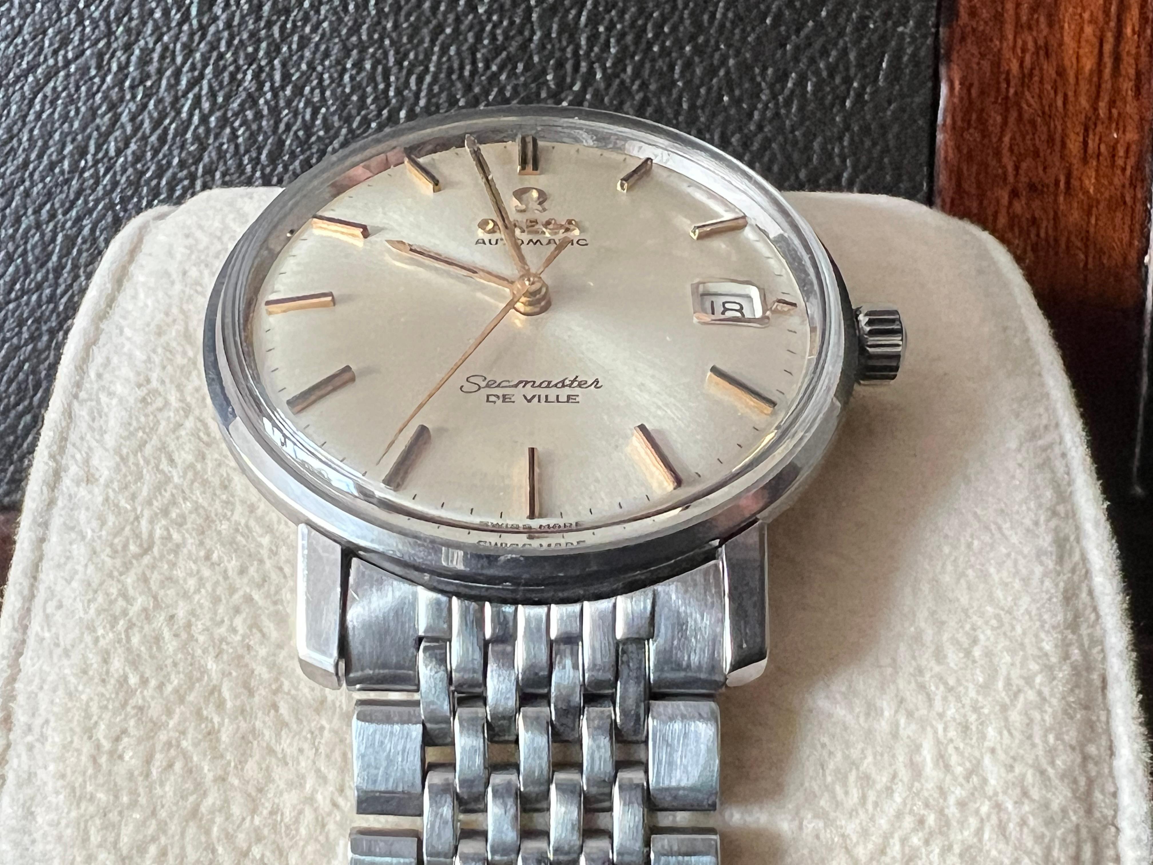Omega Seamaster Deville With Date ca' 1960's For Sale 7