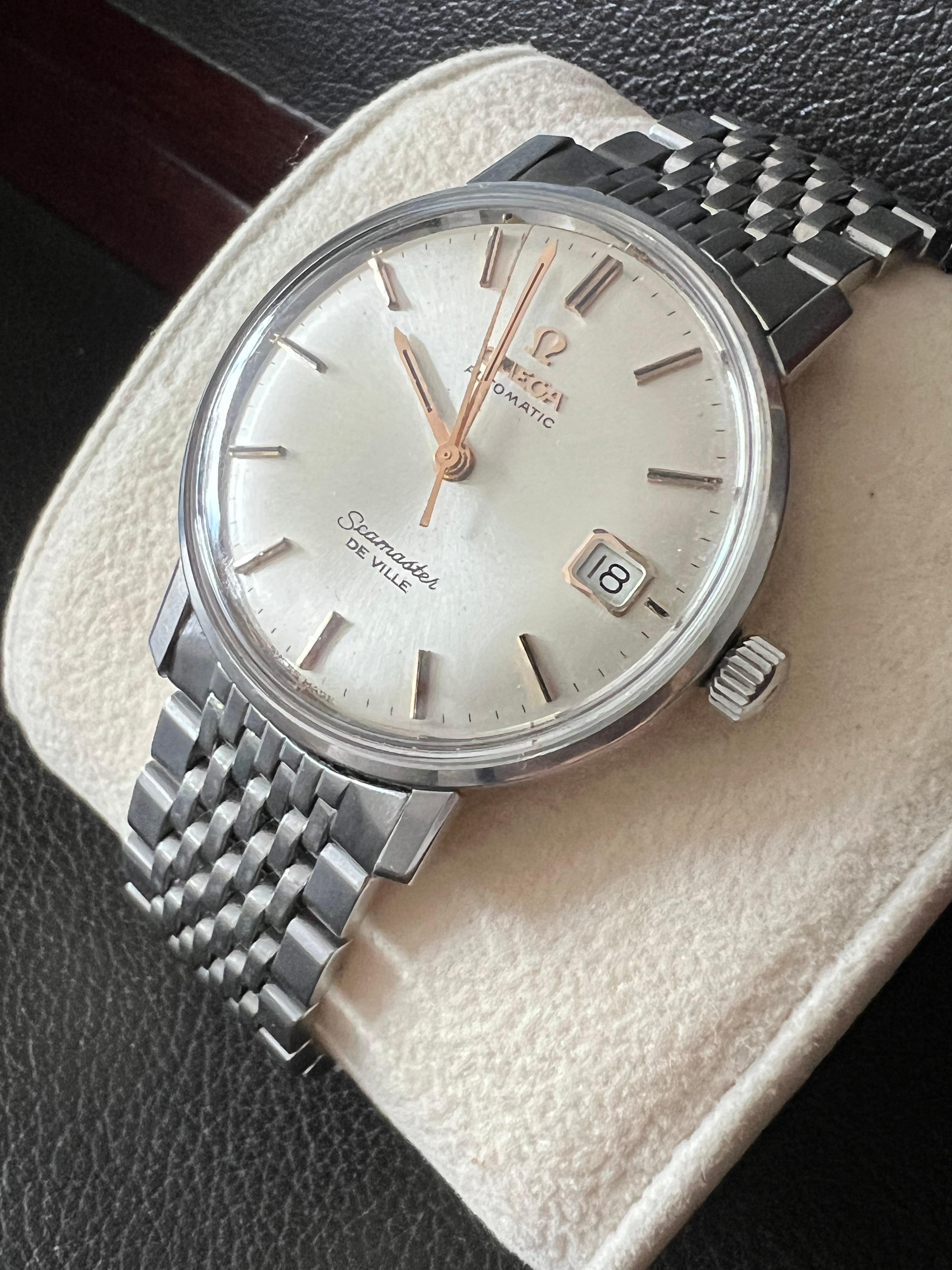 Omega Seamaster Deville With Date ca' 1960's For Sale 9