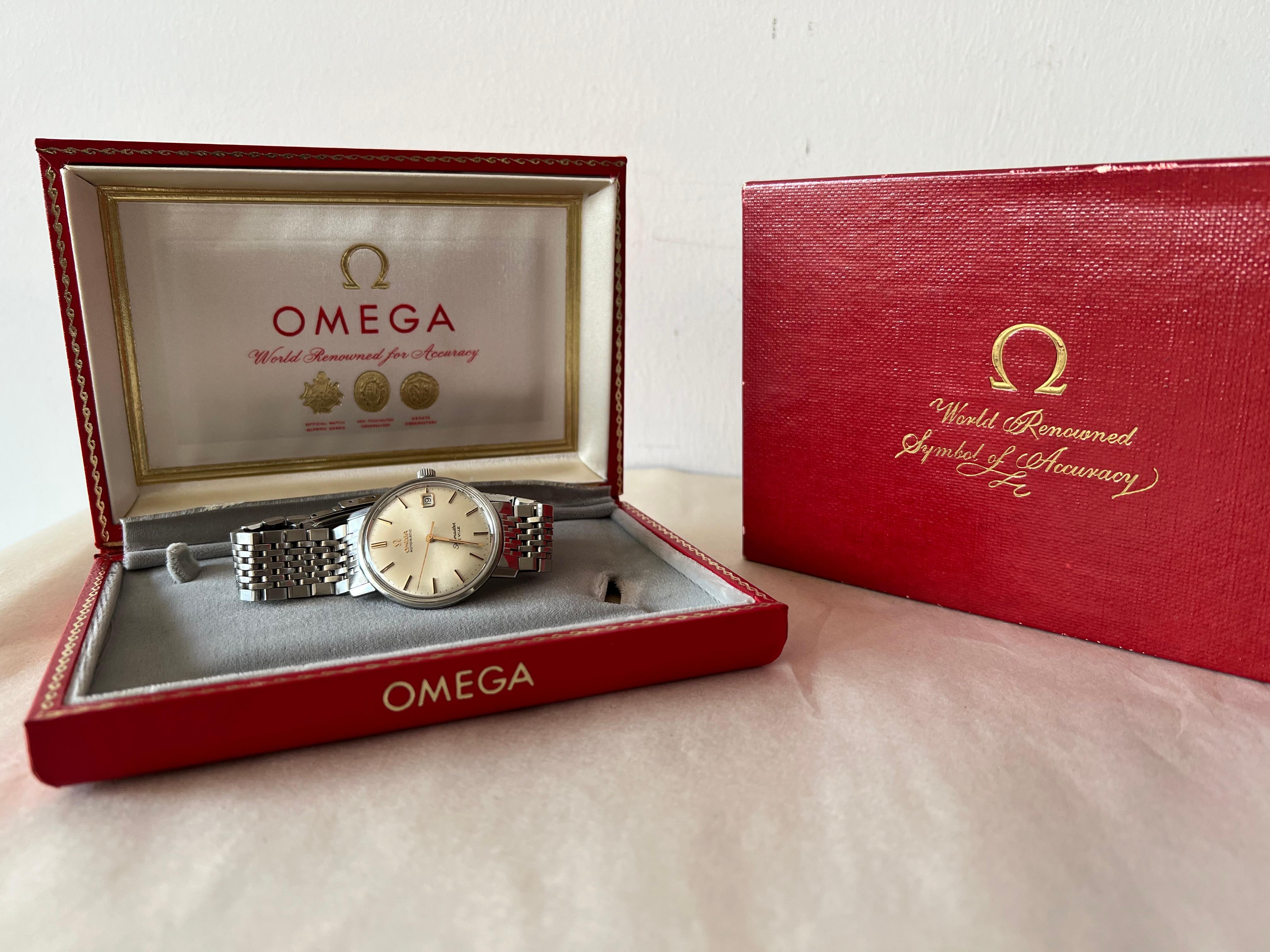 Omega Seamaster Deville With Date ca' 1960's For Sale 11
