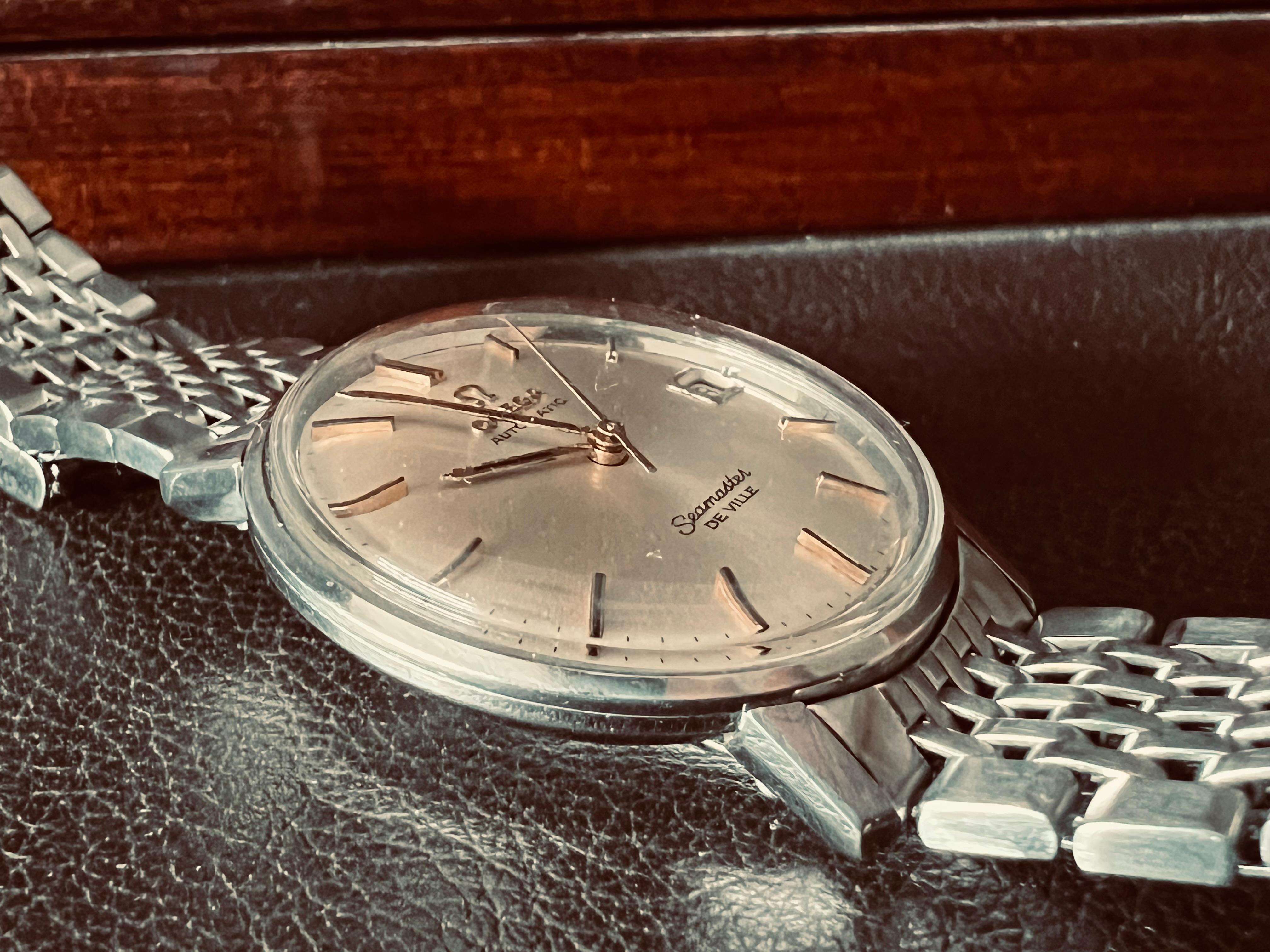 Modern Omega Seamaster Deville With Date ca' 1960's For Sale