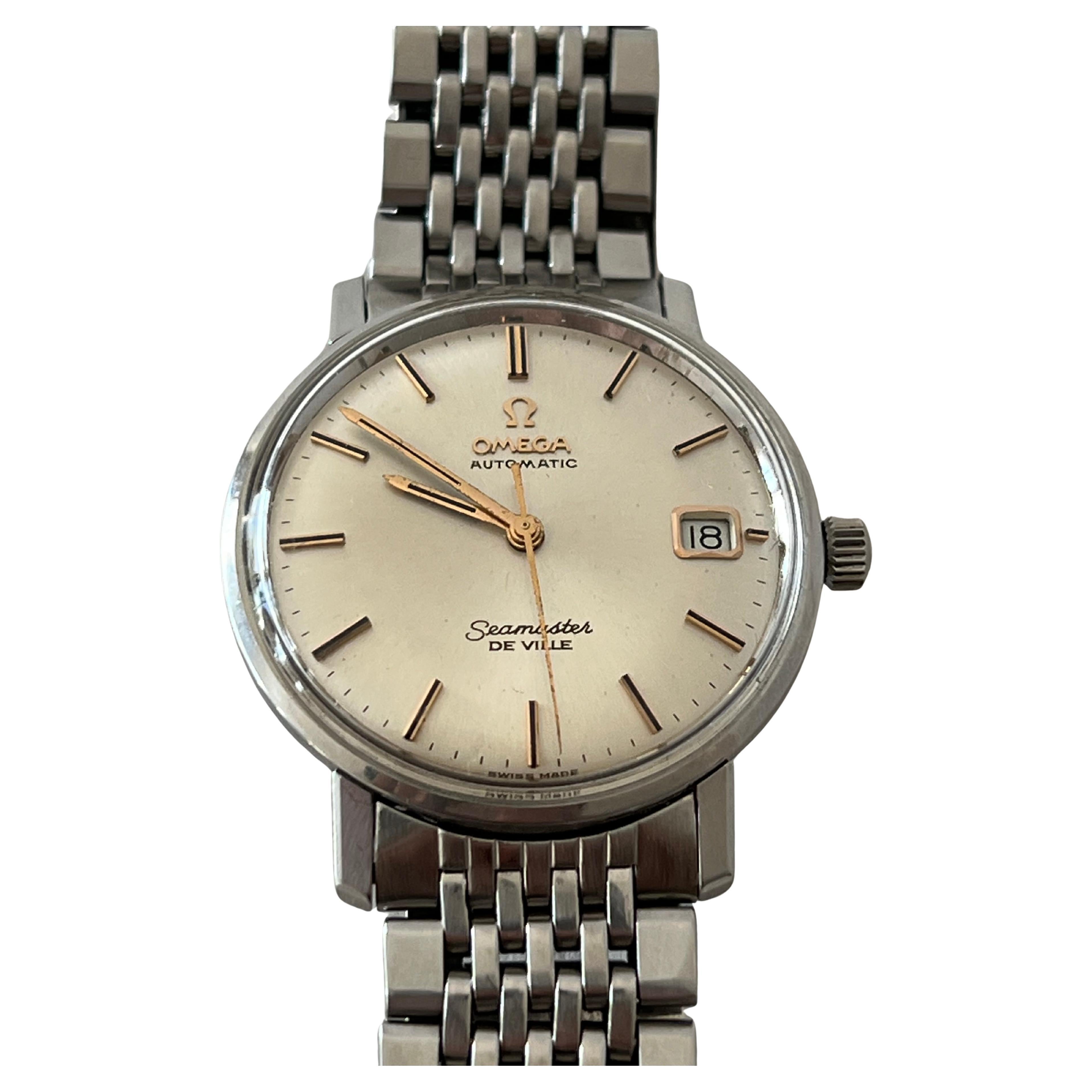 Omega Seamaster Deville With Date ca' 1960's For Sale