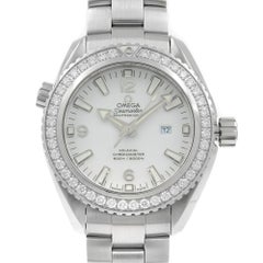 Omega Seamaster Diamond Bezel White Dial Ladies Watch 232.15.38.20.04.001