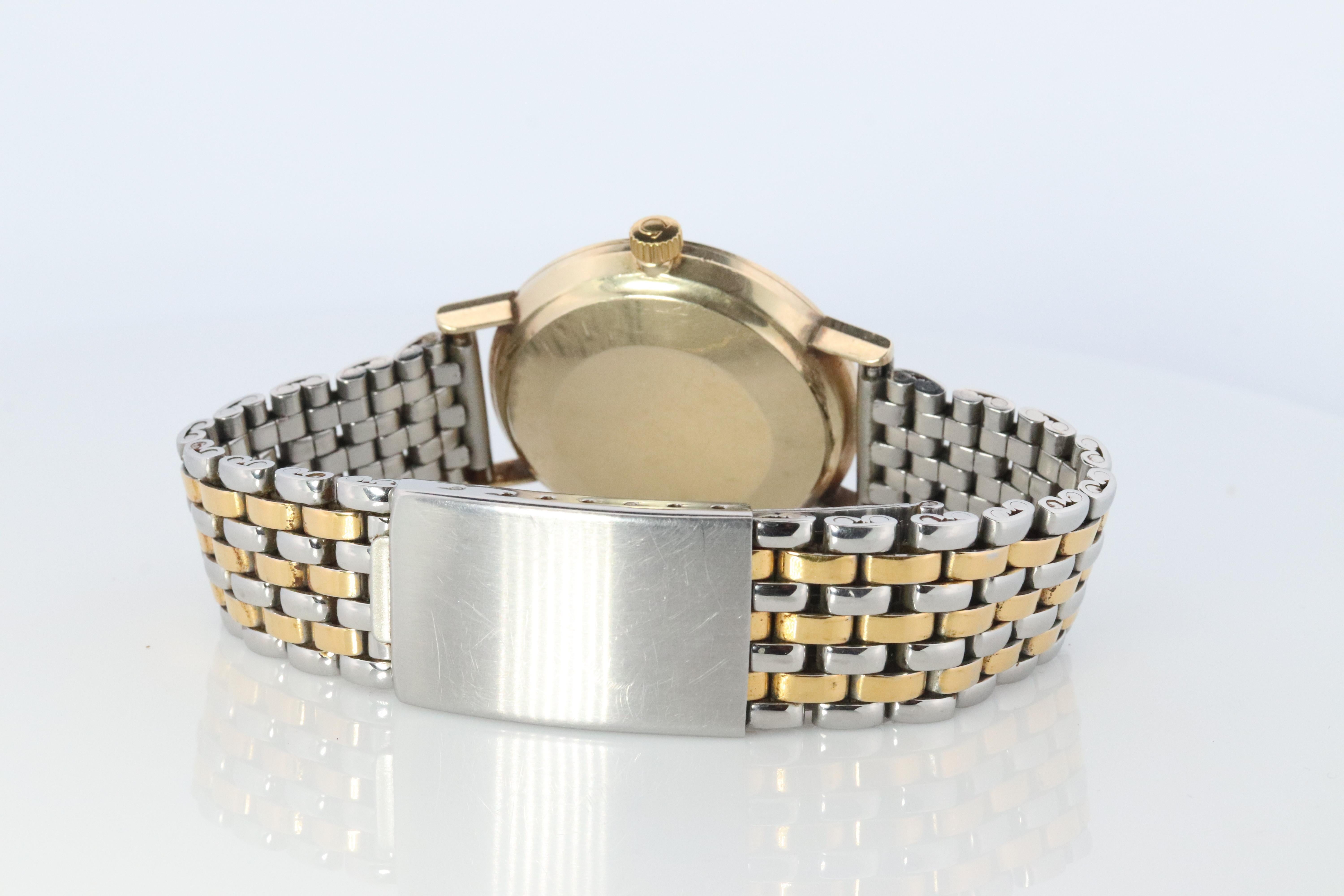 OMEGA Seamaster Diamant DeVille 14k Gold Omega Automatik SEAMASTER DEVILLE SEAMASTER DEVILLE im Angebot 2
