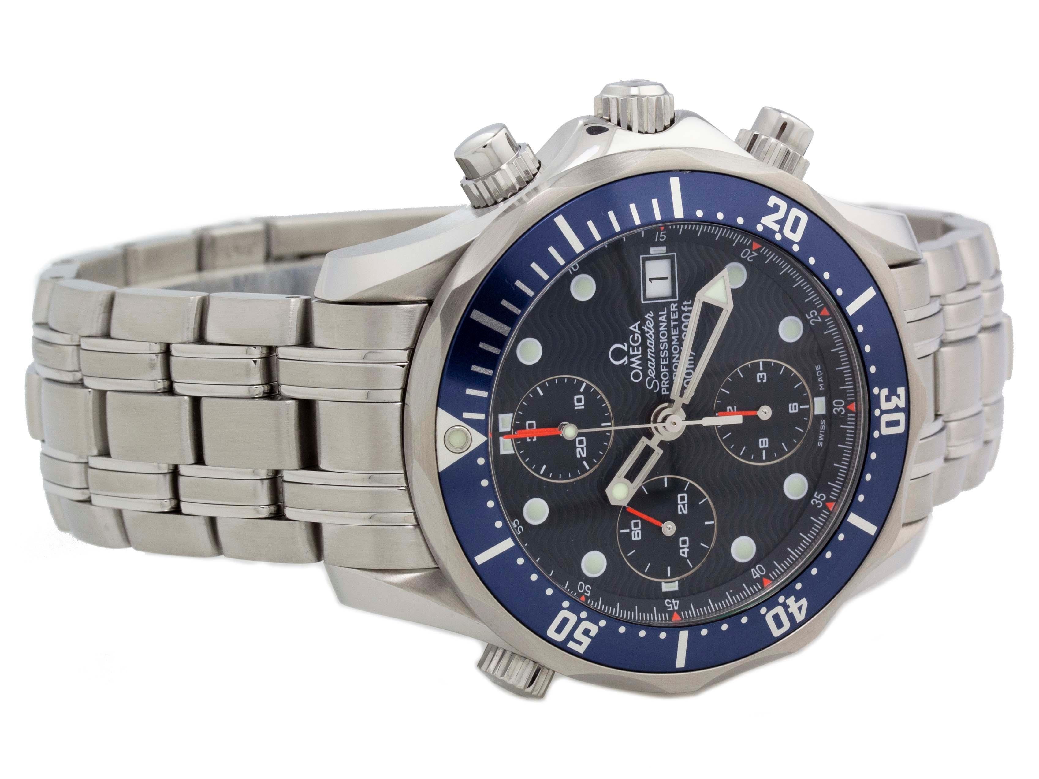Omega Seamaster Diver 2599.80.00 In Excellent Condition For Sale In Willow Grove, PA