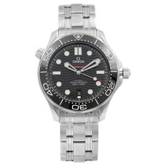 Omega Seamaster Diver 300 Antimagnetic Black Dial Mens Watch 210.30.42.20.01.001