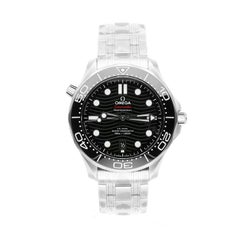 Omega Seamaster Diver 300 M Automatik-Chronometric Schwarzes Zifferblatt 210.30.42.20.01.001