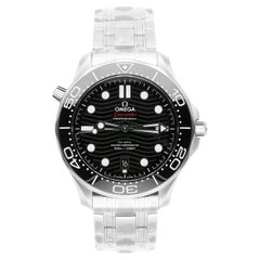 Omega Seamaster Diver 300 M Automatic Chronometer Black Dial 210.30.42.20.01.001