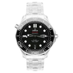 Omega Seamaster Diver 300 M Automatik-Chronometric Schwarzes Zifferblatt 210.30.42.20.01.001