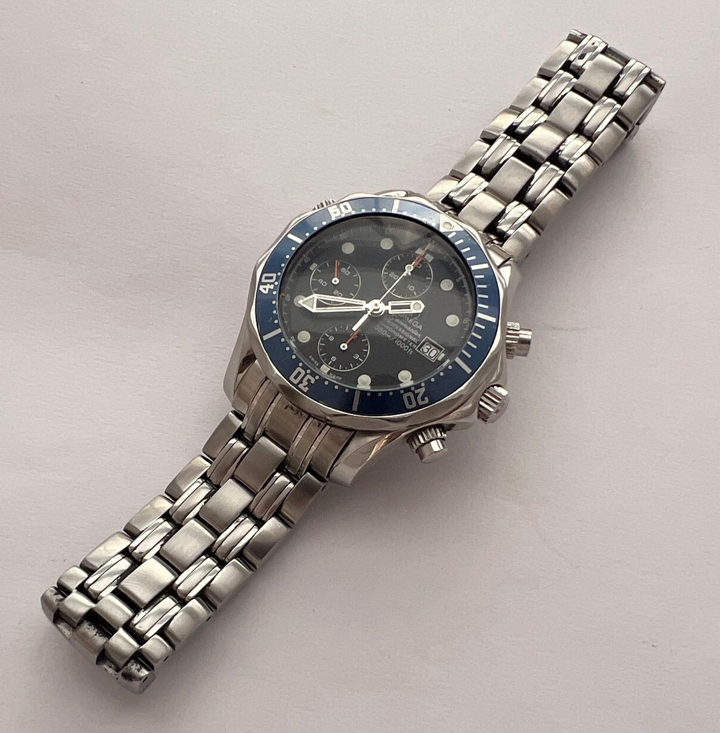 Omega Seamaster Diver 300 M Chronometer 300m Professional Watch 6