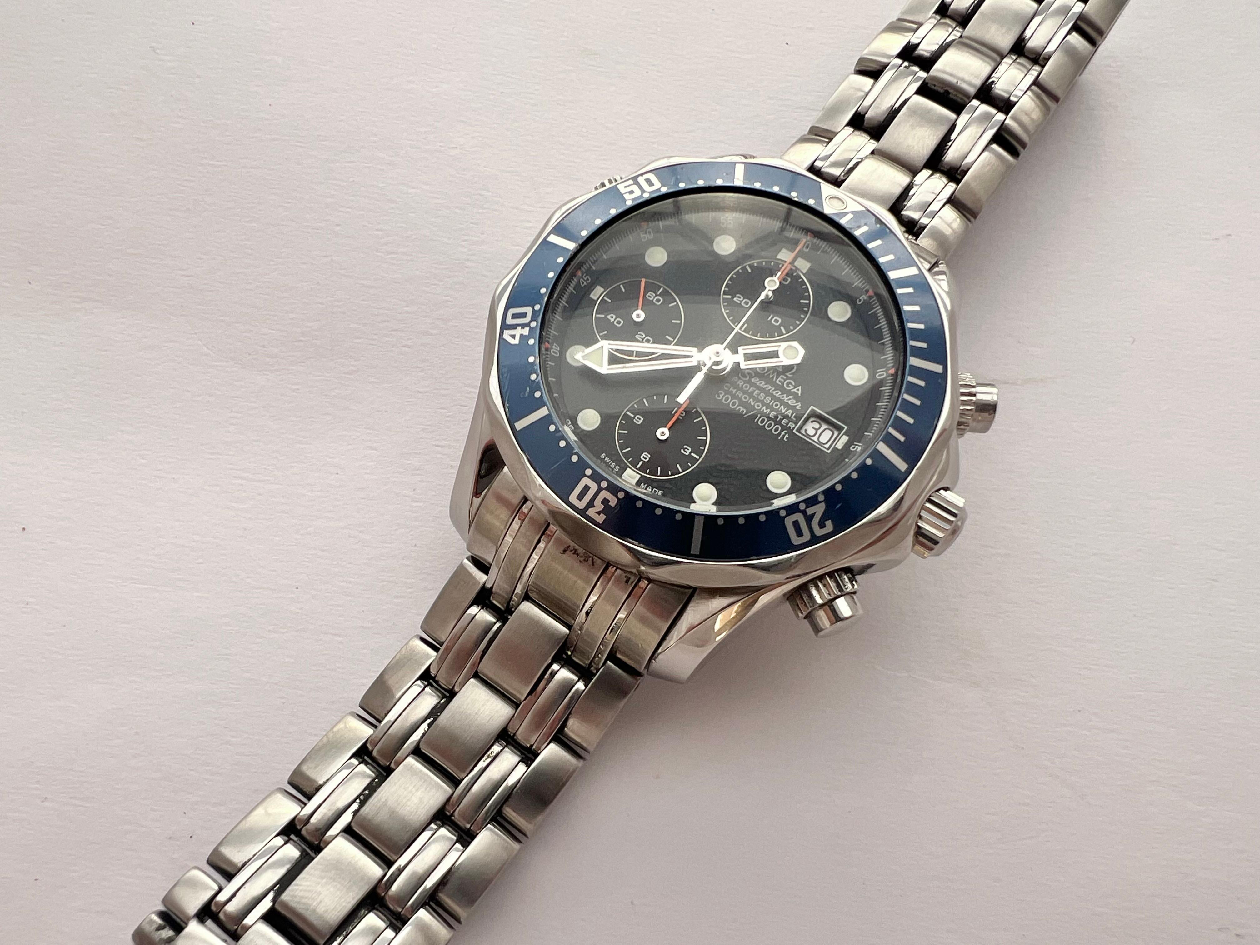 Omega Seamaster Diver 300 M Chronometer 300m Professional Watch 7