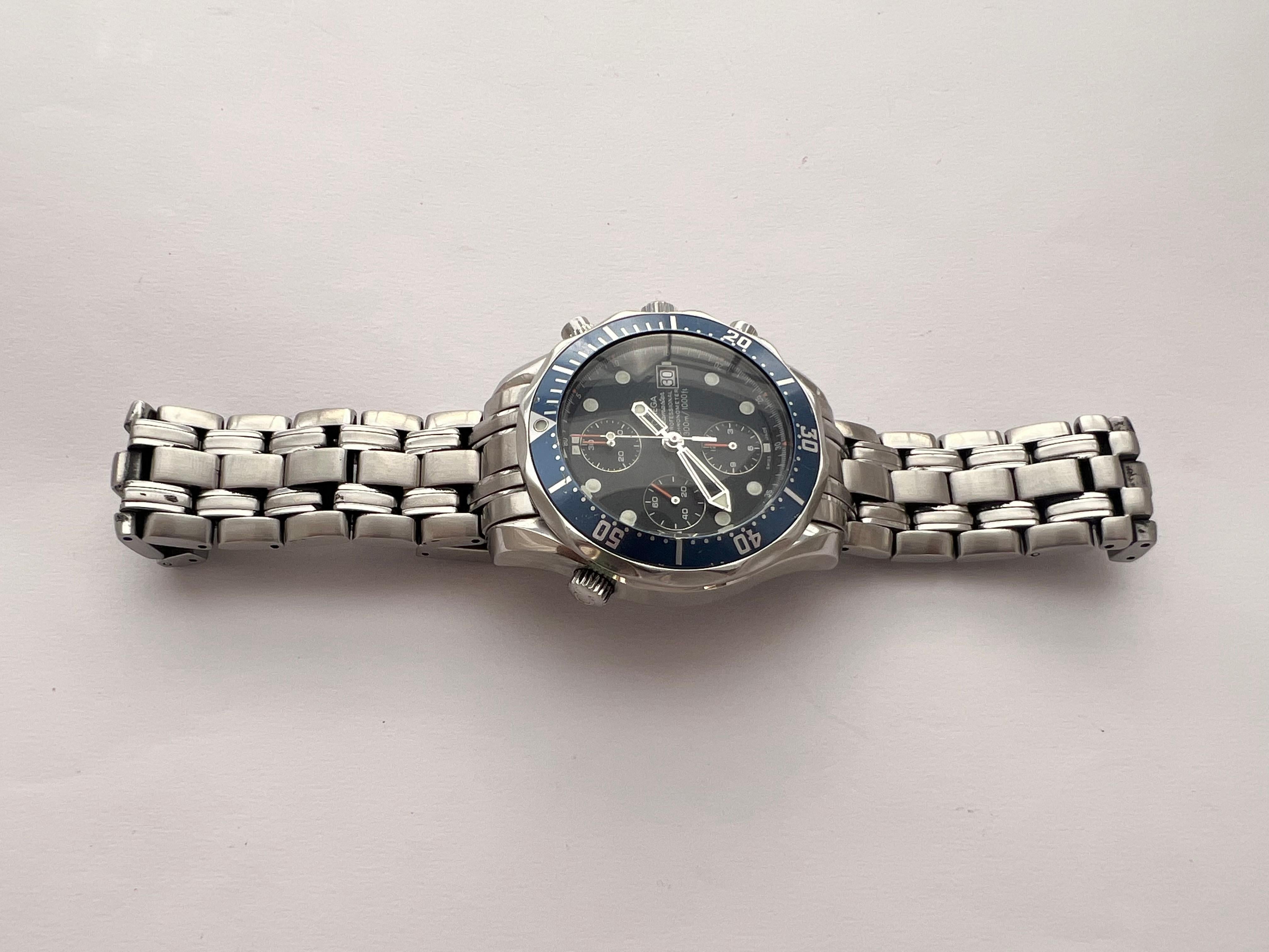 Omega Seamaster Diver 300 M Chronometer 300m Professional Watch 10