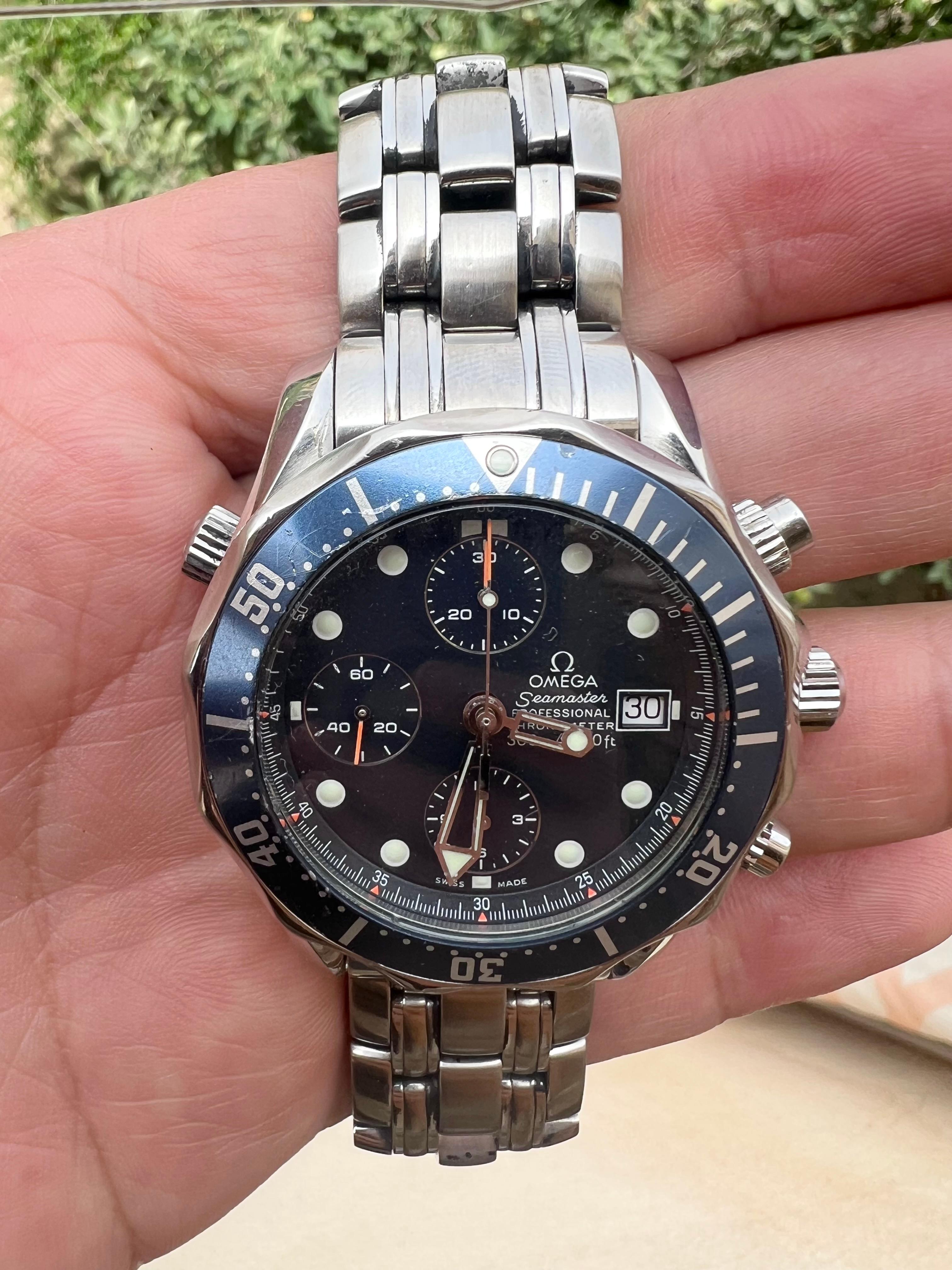 Omega Seamaster Diver 300 M Chronometer 300m Professional Watch 11