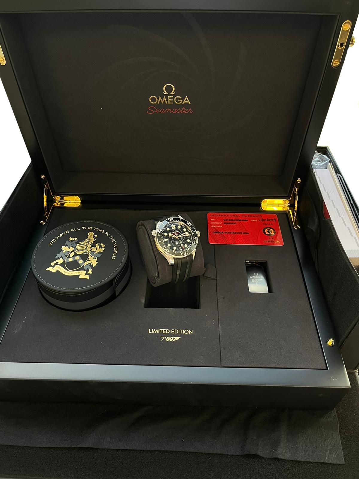 Omega Seamaster Diver 300 M James Bond Limited Edition Watch 210.22.42.20.01.004 5