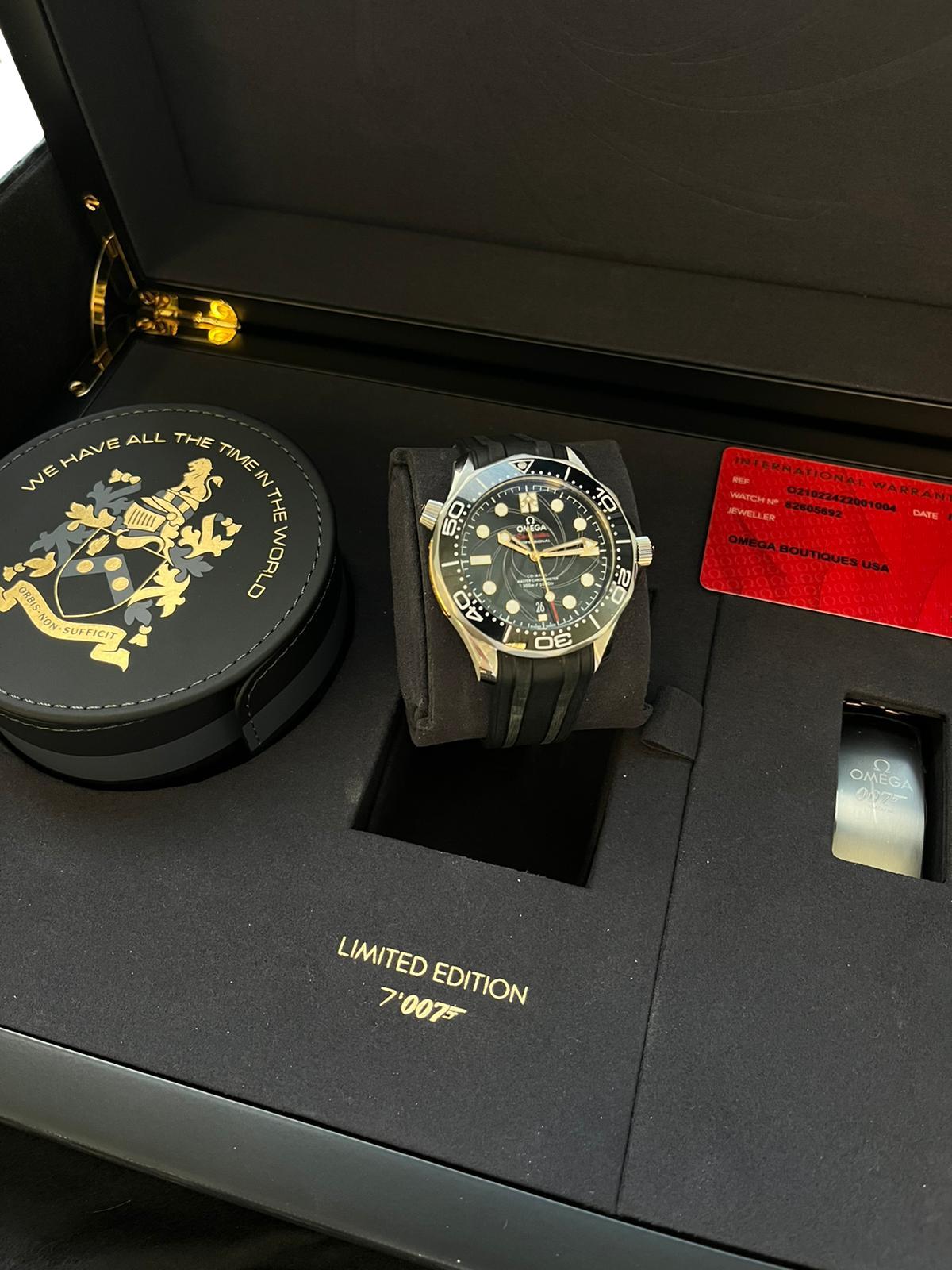Omega Seamaster Diver 300 M James Bond Limited Edition Watch 210.22.42.20.01.004 7