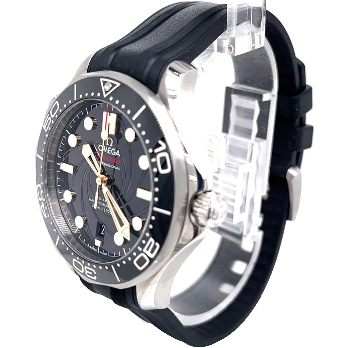 Modernist Omega Seamaster Diver 300 M James Bond Limited Edition Watch 210.22.42.20.01.004
