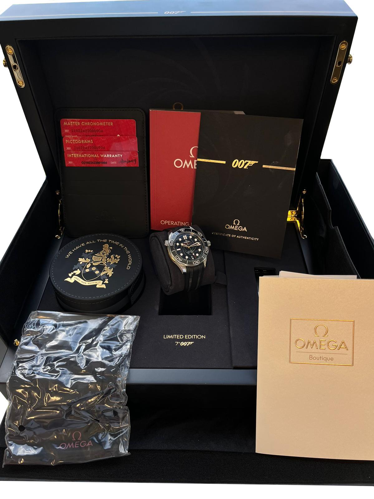 Omega Seamaster Diver 300 M James Bond Limited Edition Watch 210.22.42.20.01.004 3