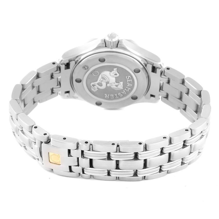 Omega Seamaster Diver 300M 28mm Quarz Damenuhr 212.30.28.61.01.001 Boxkarte im Angebot 4