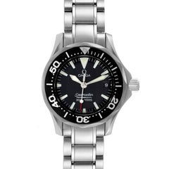 Omega Seamaster Diver 300m Steel Ladies Watch 2284.50.00 Box Card