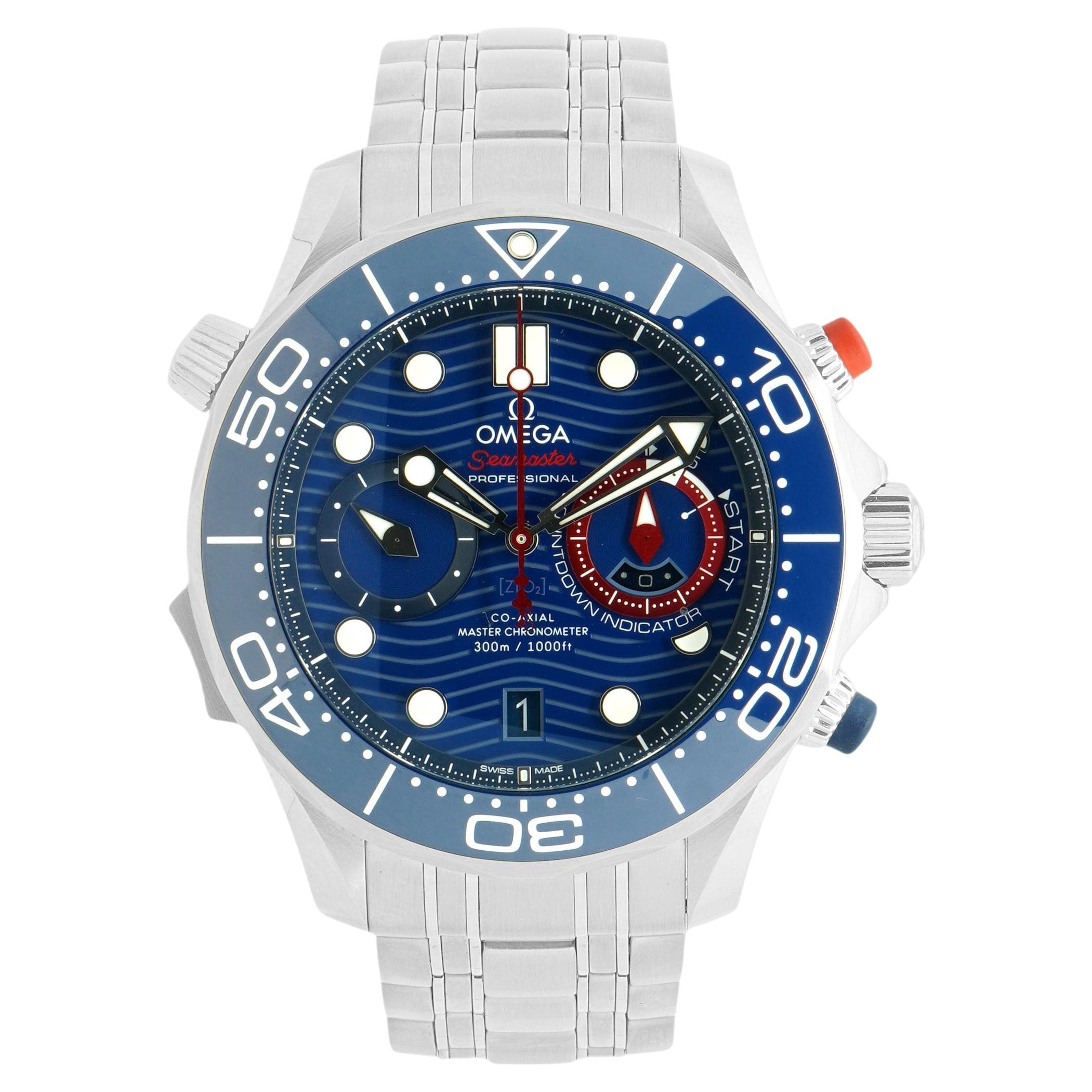 Omega Seamaster Diver 300m 44mm "36. America's Cup & Auckland 2021" im Angebot