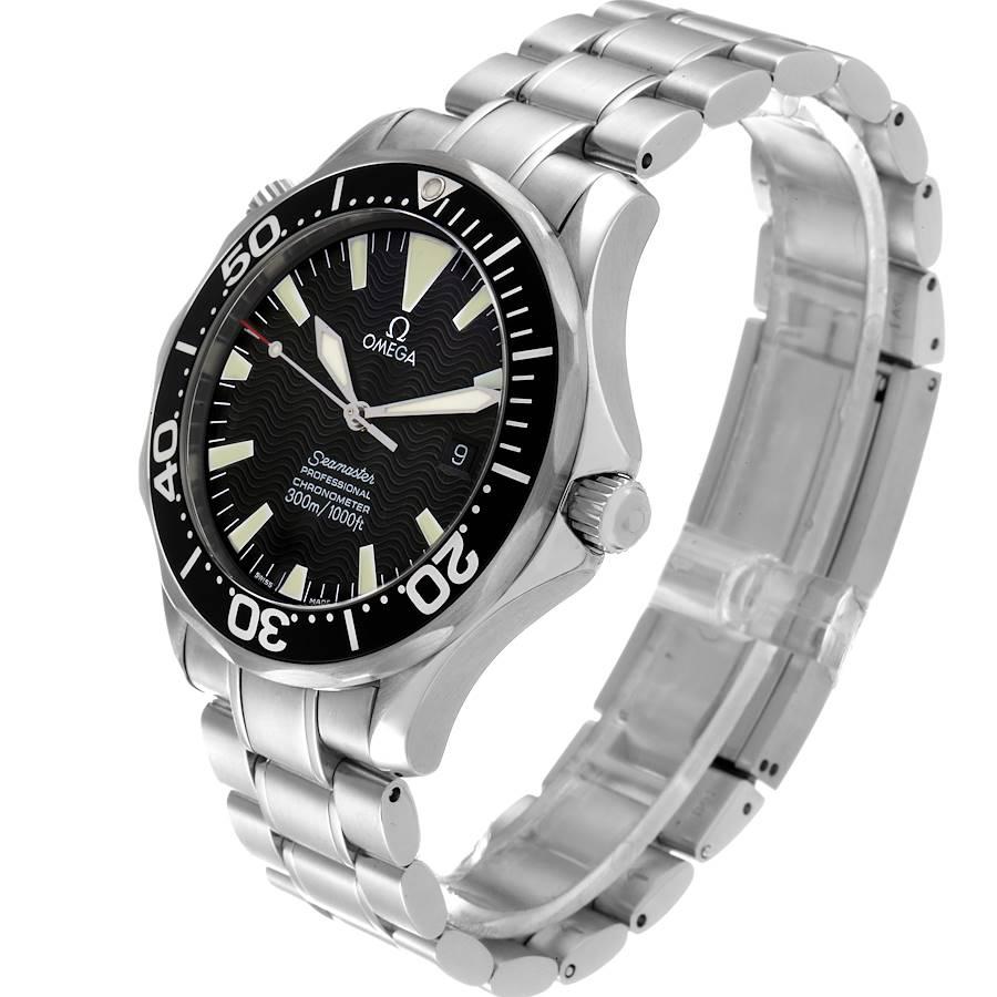 Omega Seamaster Diver 300M Automatik-Herrenuhr aus Stahl mit schwarzem Zifferblatt 2254,50,00 im Angebot 1