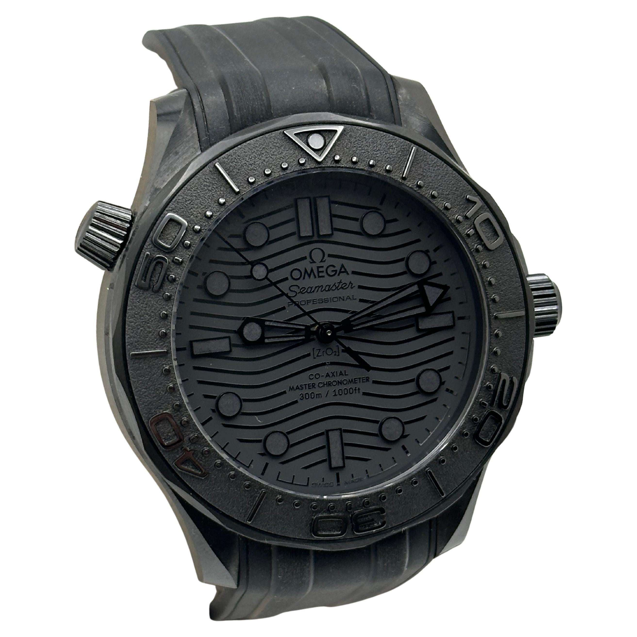 Omega Seamaster Diver 300M Nero Ceramica 210.92.44.20.01.003 Scatola Carta 43.5mm in vendita