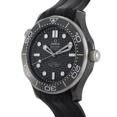 Omega Seamaster Diver 300M Black Ceramic Watch 210.92.44.20.01.001