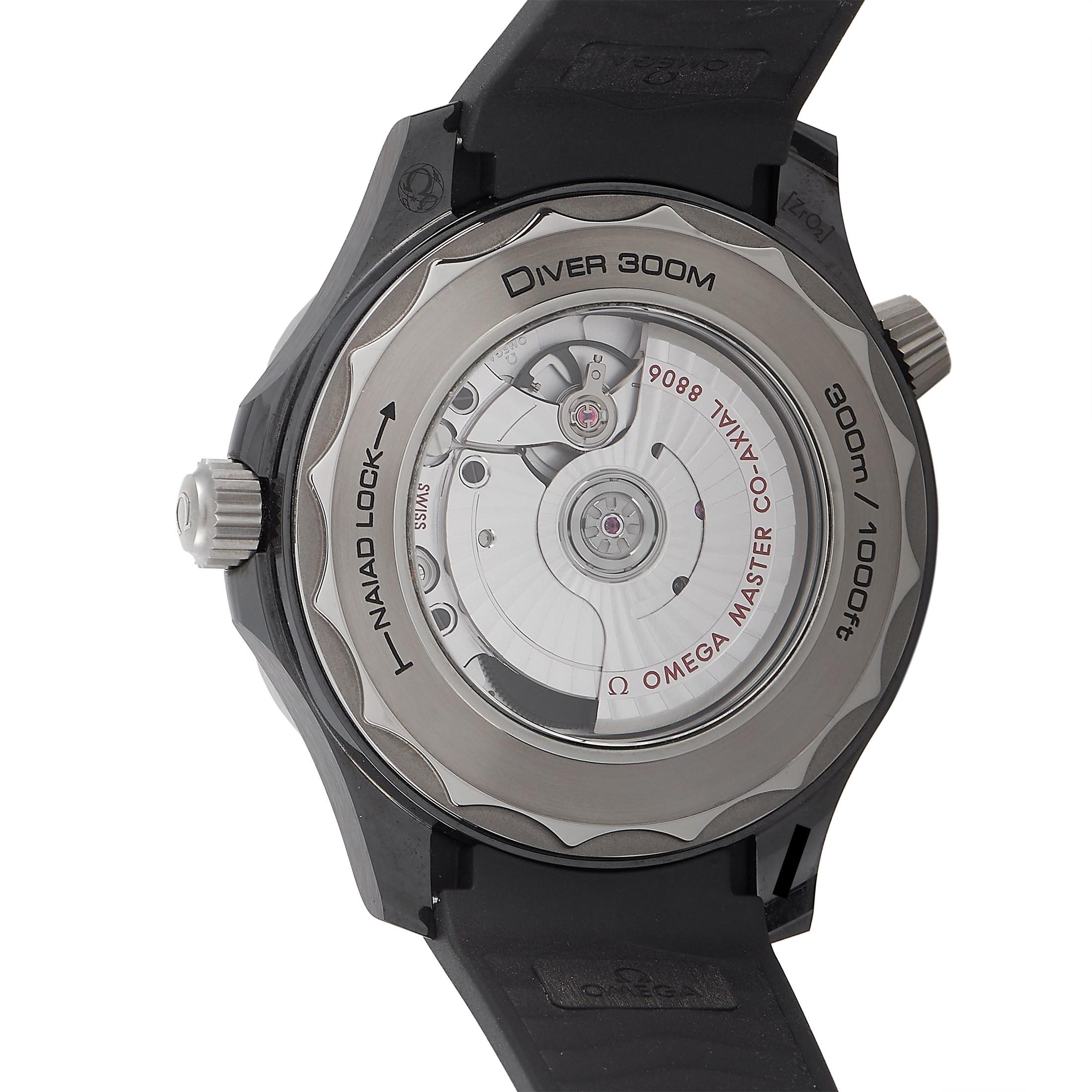 omega seamaster 300m black ceramic