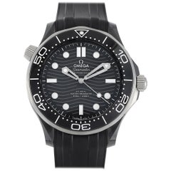 Omega Seamaster Diver 300M Black Ceramic Watch 210.92.44.20.01.001