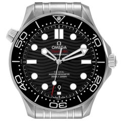 Omega Seamaster Diver 300M Black Dial Mens Watch 210.30.42.20.01.001 Box Card