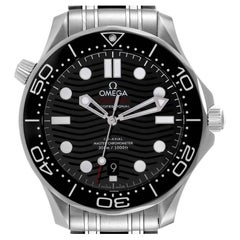 Omega Seamaster Diver 300M Black Dial Mens Watch 210.30.42.20.01.001 Unworn
