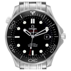 Omega Seamaster Diver 300M Black Dial Mens Watch 212.30.41.20.01.003 Box Card