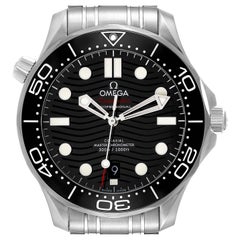 Omega Seamaster Diver 300M Black Dial Steel Mens Watch 210.30.42.20.01.001