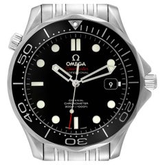 Omega Seamaster Diver 300M Black Dial Steel Mens Watch 212.30.41.20.01.003