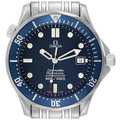 Omega Seamaster Diver 300M Blue Dial Automatic Mens Watch 2531.80.00 Box Card