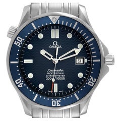 Omega Seamaster Diver 300M Blue Dial Automatic Mens Watch 2531.80.00 Box Card