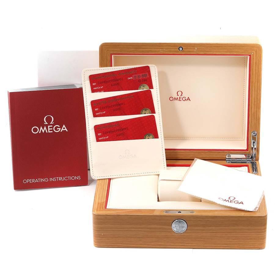 Omega Seamaster Diver 300M Blau Zifferblatt Herrenuhr 210.30.42.20.03.001 Box-Karte 7