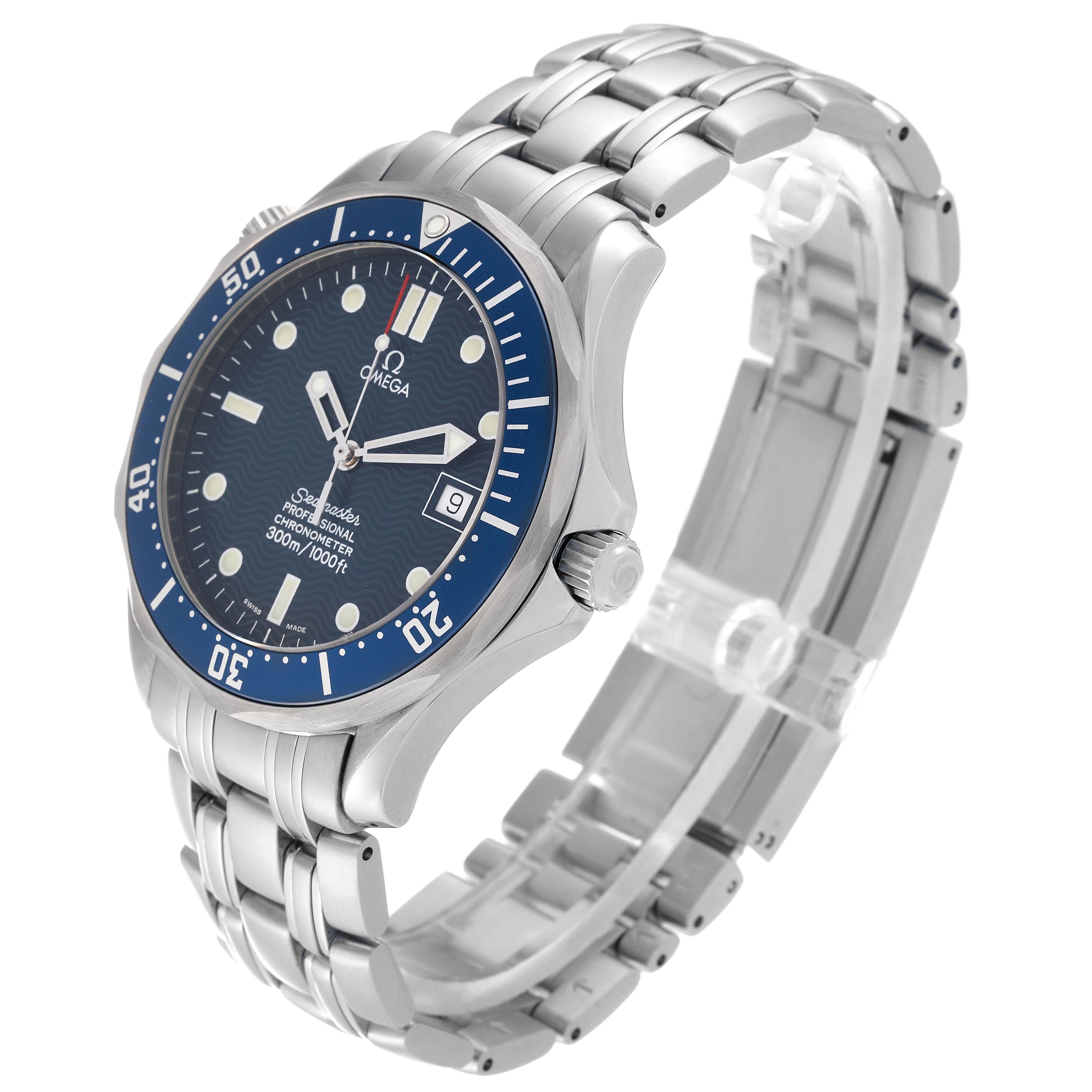 Omega Seamaster Diver 300M Blue Dial Steel Mens Watch 2531.80.00 3