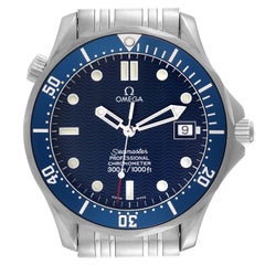 Omega Seamaster Diver 300M Blue Dial Steel Mens Watch 2531.80.00