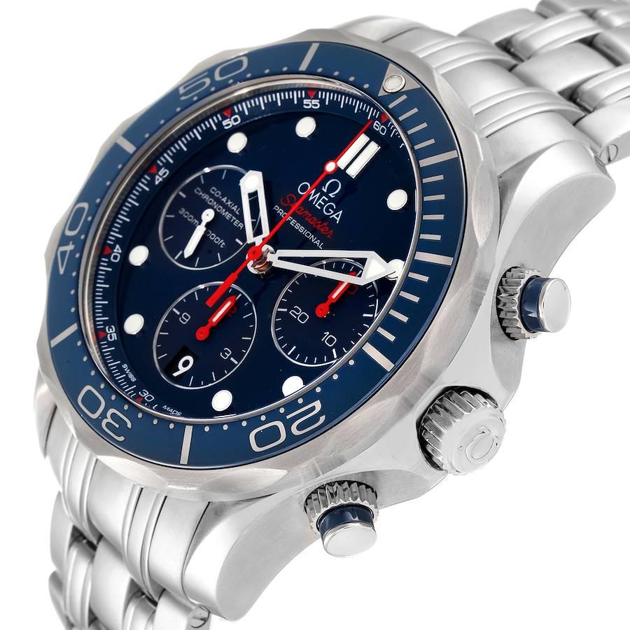 Omega Seamaster Diver 300M Chronograph Steel Mens Watch 212.30.44.50.03.001 1